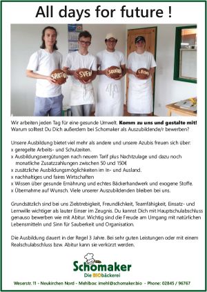 Ausbildung 2022/2023 in Moers, Neukirchen-Vluyn, Rheurdt